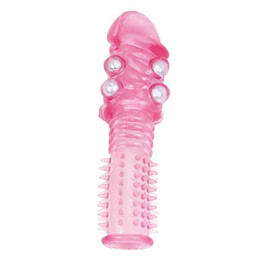 Luxury pearl penis tip De Luxe Pink reviews and discounts sex shop