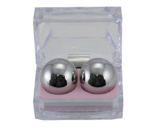 Vaginal balls Orgasm Duo Balls 2.5cm and 3.5cm reviews and discounts sex shop