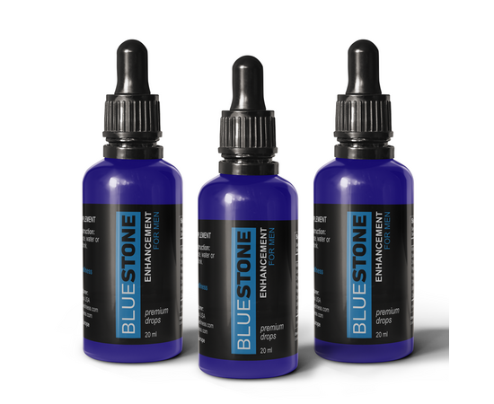 3 x Bluestone - potency drops 30ml. sex shop